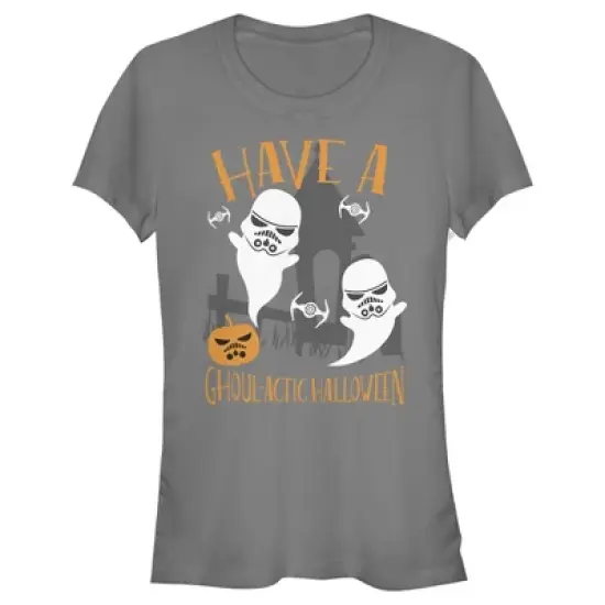 Junior's Star Wars Ghoulactic Halloween Stormtrooper T-Shirt image {3}