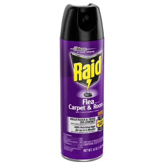 Raid Flea Killer Plus Carpet & Room Spray - 16oz image {4}