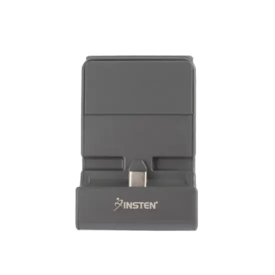Insten Adjustable Charging Dock Stand for Nintendo Switch & Switch Lite & OLED Model Docking Station with USB C Port, Gray image {4}