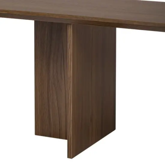 Whisen Furniture-Style TV Stand & Hidden Cat Litter Box & Cat Bed, House with Removable Sliding Door image {13}