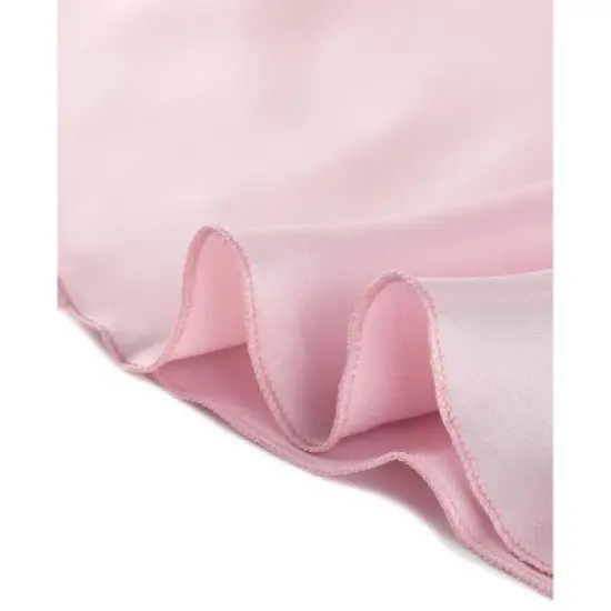 cheibear Womens Satin Pajama Silk Nightgown Lounge Nightdress with Robe Sets image {5}