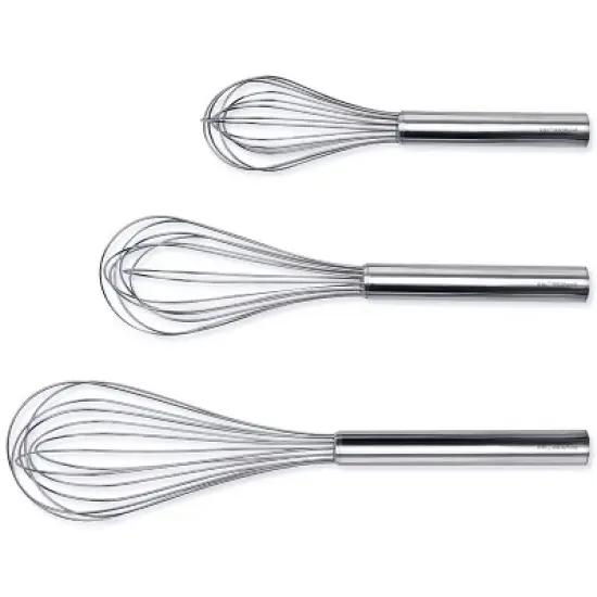 BergHOFF Studio 3Pc 18/10 Stainless Steel Whisk Set, Silver image {7}