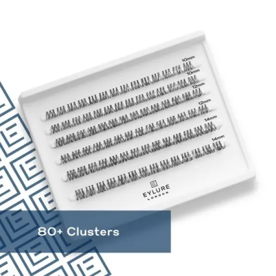 Eylure Volume & Curl Clusters False Eyelashes - 84ct image {1}