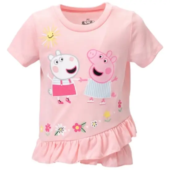 Peppa Pig T-Shirt and Leggings Outfit Set Toddler to Little Kid  image {3}