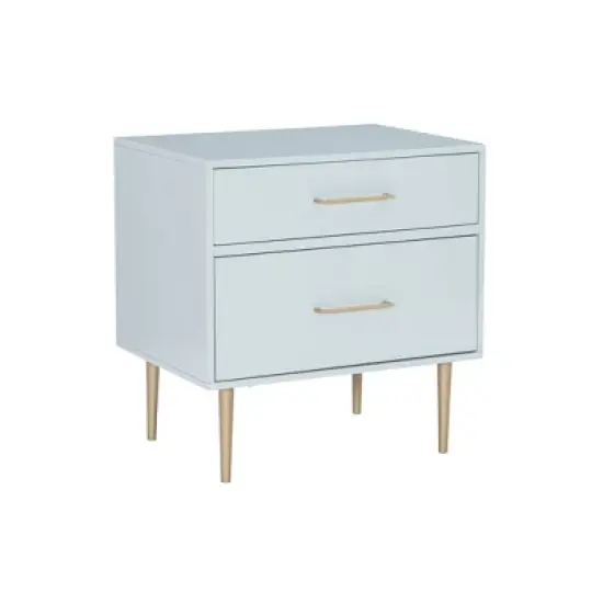 Gloria 2 Drawer Nightstand - Linon image {17}