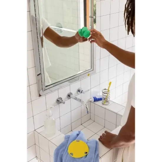 Boie USA Bath Shower Hook Sponge - Mint image {3}