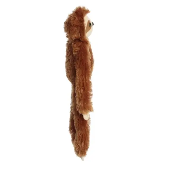 Aurora Swing Gang 24" Hanging Sloth Brown Stuffed Animal image {2}