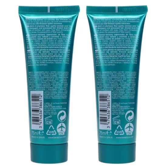 Kerastase Resistance Bain Therapiste Shampoo 2.5 oz 2 Pack image {3}