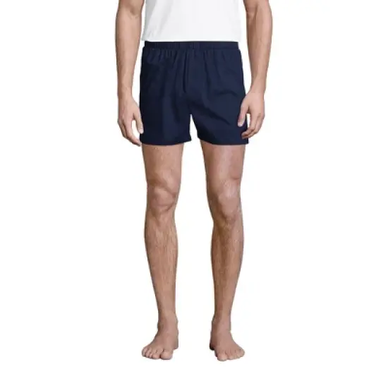 Lands' End Men's Poplin Boxers (3-pack) image {1}