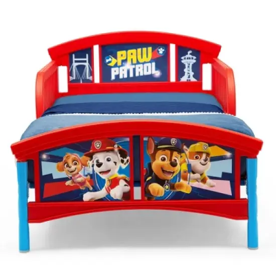 Delta Children Nick Jr. PAW Patrol Plastic Toddler Bed image {6}