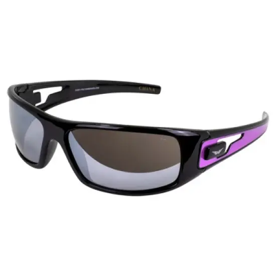 Global Vision Eyewear Rogue Safety Motorcycle Glasses with Flash Mirror Lenses image {6}