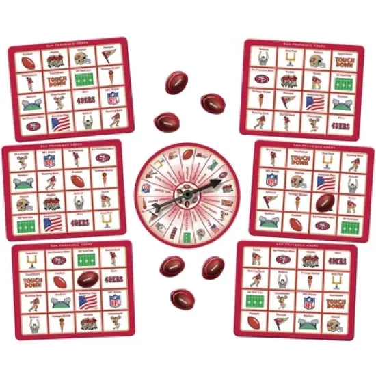 MasterPieces Kids Games - NFL San Francisco 49ers Bingo image {2}