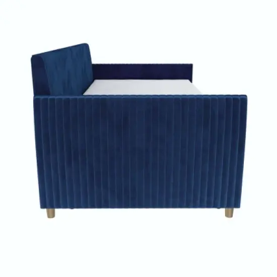 Twin Daphne Upholstered Daybed with Roll Out Trundle - Mr. Kate image {9}