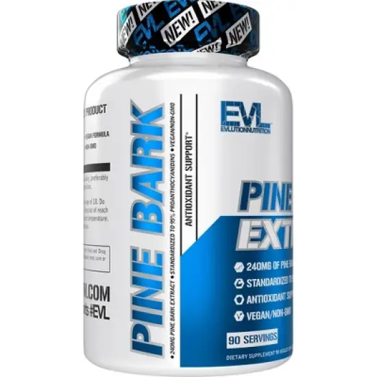 Evlution Nutrition Pine Bark Extract - Antioxidant Support - 90 Servings image {3}
