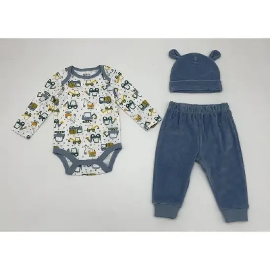 Chick Pea Baby Gender Neutral Baby Clothes for Newborn Cute Layette Jogger Sets image {4}