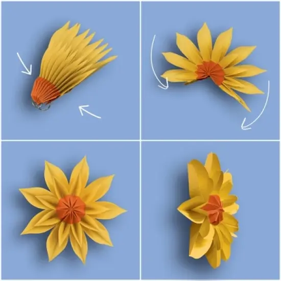 Teacher Created Resources&reg; Wildflowers Paper Flowers, Pack of 4 image {2}