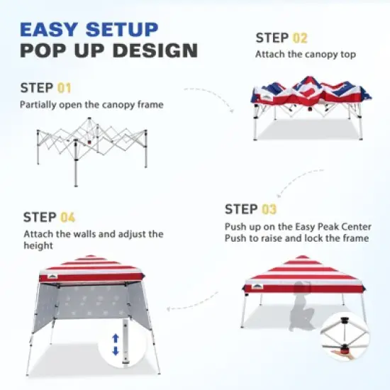 EAGLE PEAK Aluminum Day Tripper Canopy image {1}