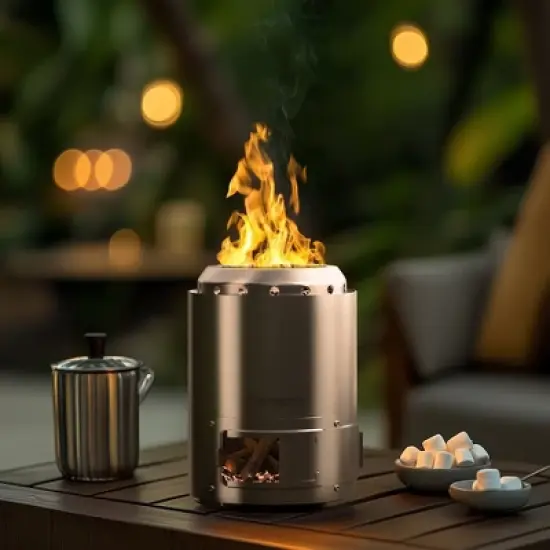 Sersper Smokeless Fire Pits-Compact, Portable, and Efficient Heating Solutions for Outdoor Gatherings image {8}