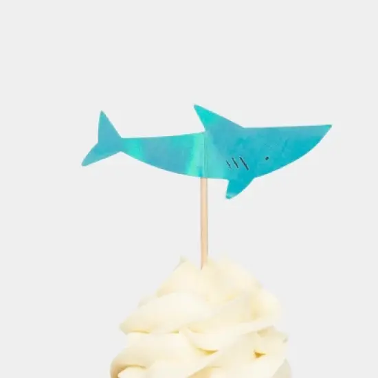 Meri Meri Octopus & Shark Cupcake Kit (Pack of 24) image {4}