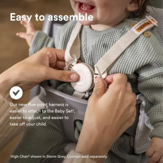 Stokke Tripp Trapp High Chair 2 with Adjustable Baby Set image {7}