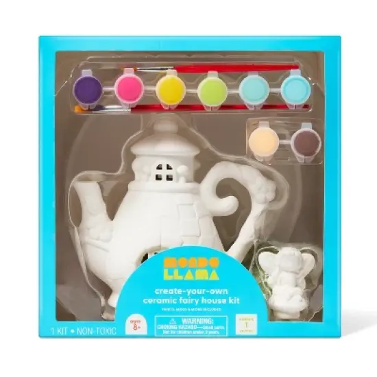 Ceramic Fairy Garden Painting Craft Kit - Mondo Llama&trade; image {3}