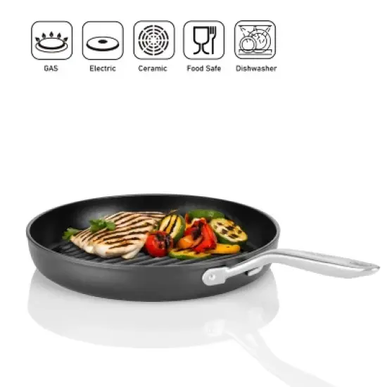 TECHEF Onyx - 12" Nonstick Grill Pan image {2}