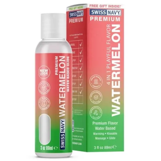 SWISS NAVY 4in1 Playful Personal Lubricant - Watermelon - 3oz image {7}