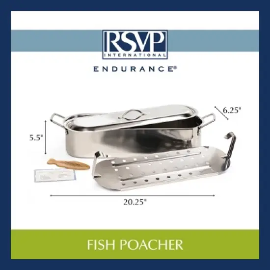 Rsvp Fish Poacher - 18In image {5}