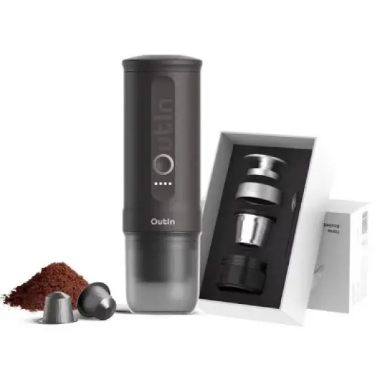 OutIn Nano Portable Espresso Machine with Basket Plus Kit image {15}