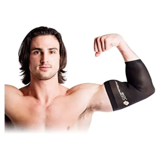 Copper Joe Recovery Elbow Compression Sleeve  Arthritis, Golfers ,Tennis Elbow And Tendonitis. Elbow Support Arm Sleeves For Men And Women - 2 Pack image {4}