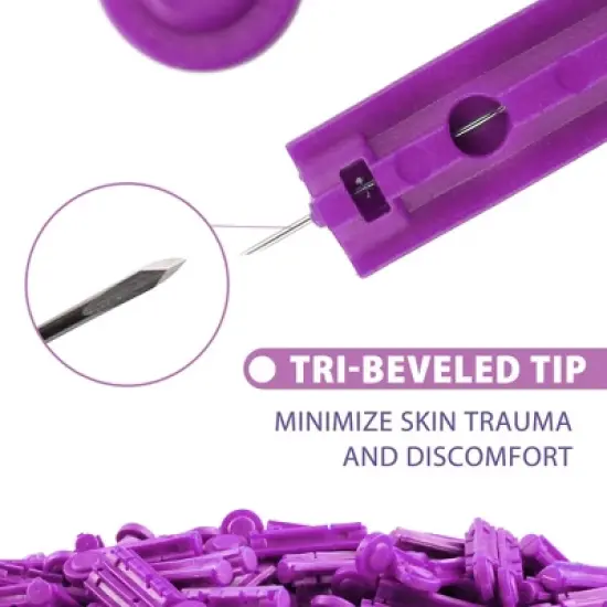 LotFancy Lancets for Diabetes Testing, 30 Gauge, 300-Count Twist Top Lancets for Blood Testing image {1}