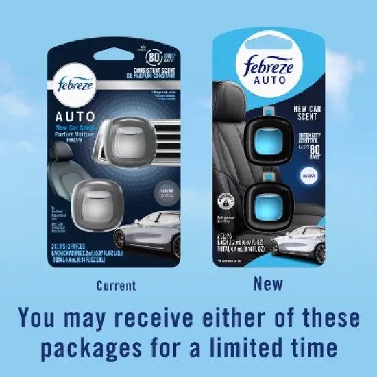 2ct Febreze Auto New Car image {8}
