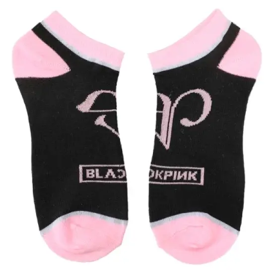 Blackpink Group Members Ankle Socks set 5-pack for women image {2}