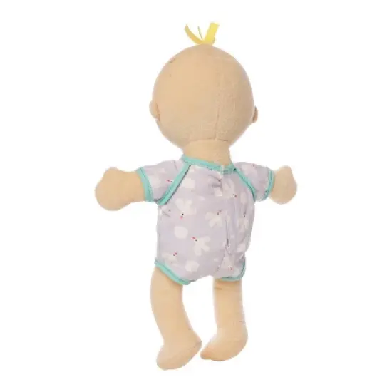 The Manhattan Toy Company Wee Baby Stella Blonde Hair Bassinette Box image {3}