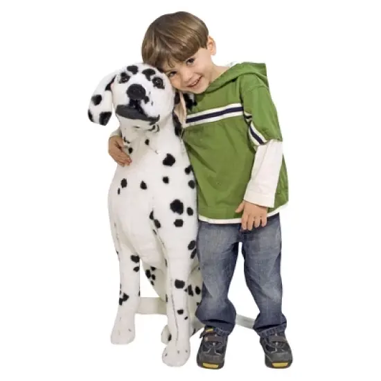 Melissa & Doug Giant Dalmatian - Lifelike Stuffed Animal Dog (over 2 feet tall) image {3}