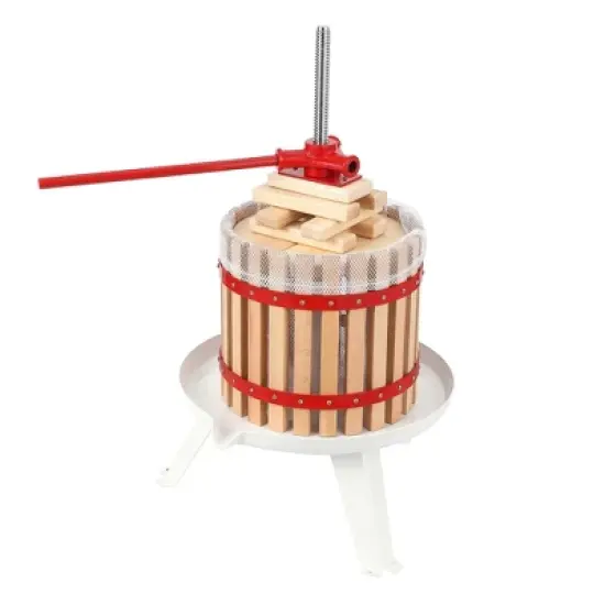 3.2 Gal Manual Fruit Wine Press With A Filter Bag, Manual Juice Maker, Hand Juicer Squeezer image {1}