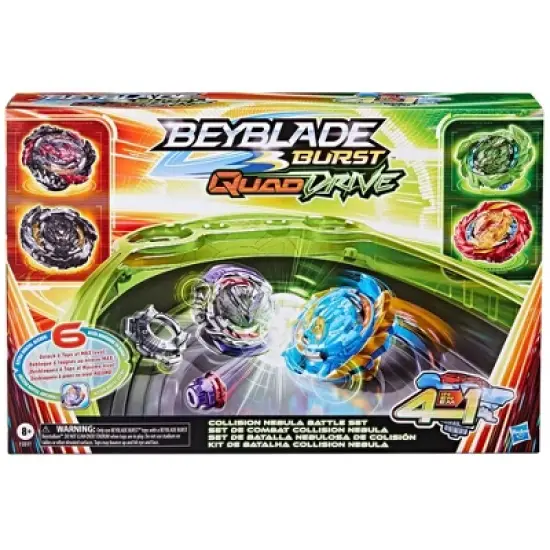 Beyblade Burst QuadDrive Collision Nebula Beyblade Stadium Battle Set (Target Exclusive) image {1}