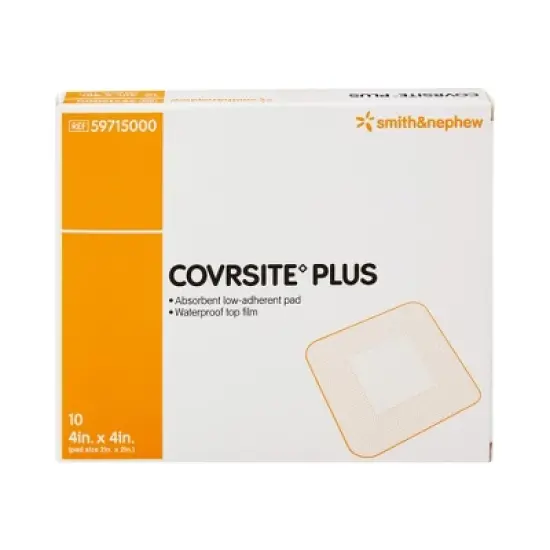 COVRSITE Plus Composite Dressing White 4 x 4" 59715000, 10 Ct image {1}
