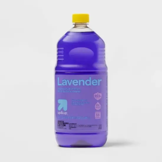 Multi-Surface Liquid Disinfectant Cleaner - Lavender - 56 fl oz - up&up&trade; image {4}