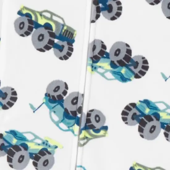 Carter's Just One You&reg; Toddler Boys' 2pk Snug Fit Long Sleeve Fleece Footed Pajama image {1}