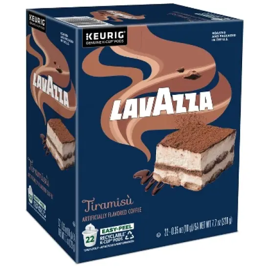 Lavazza Tiramisu Medium Roast Keurig K-Cup Coffee Pods - 22ct image {10}