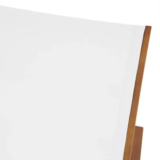 Christopher Knight Home Coloma Outdoor Mesh and Acacia Wood Armless Adjustable Chaise Lounge with Wheels image {9}