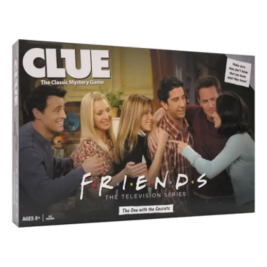 CLUE: "Friends" Themed Board Game image {1}