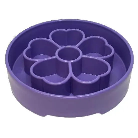Flower Design eBowl Enrichment Slow Feeder Bowl for Dogs image {11}