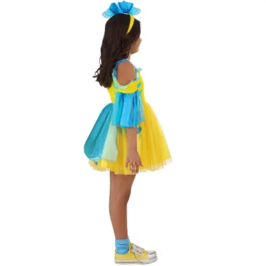 HalloweenCostumes.com Girl's Disney Flounder Halloween Costume | Kids' The Little Mermaid Costumes image {1}