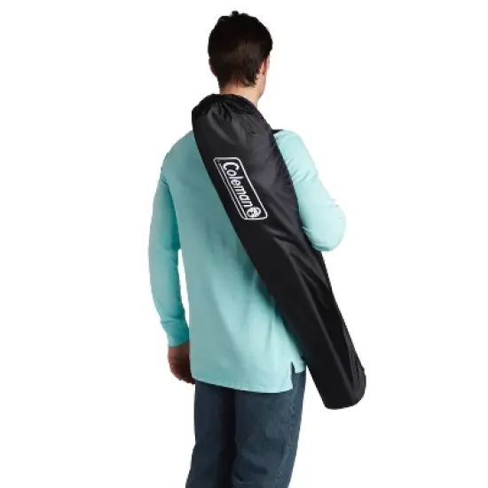 Coleman Quad Portable Camping Chair with Built-In Cooler - Black image {3}