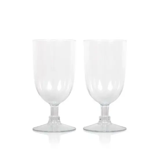 Picnic Time Piccadilly Picnic Basket with Service for Two: Wicker Set, Gingham Check, Includes Tableware & Wine Glasses image {6}