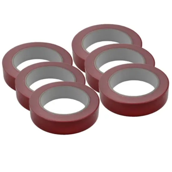 Martin Sports Floor Marking Tape, Red, 6 Rolls image {3}