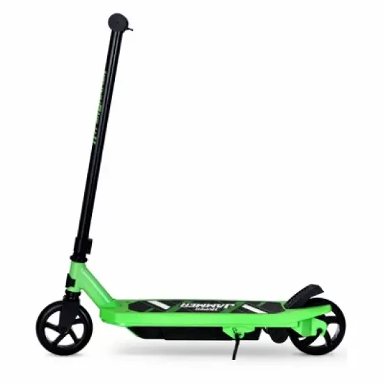 Hyper Jammer Kids Electric Scooter 12 Volt Battery Powered Scooter - Green: Steel Frame, 10 MPH image {2}