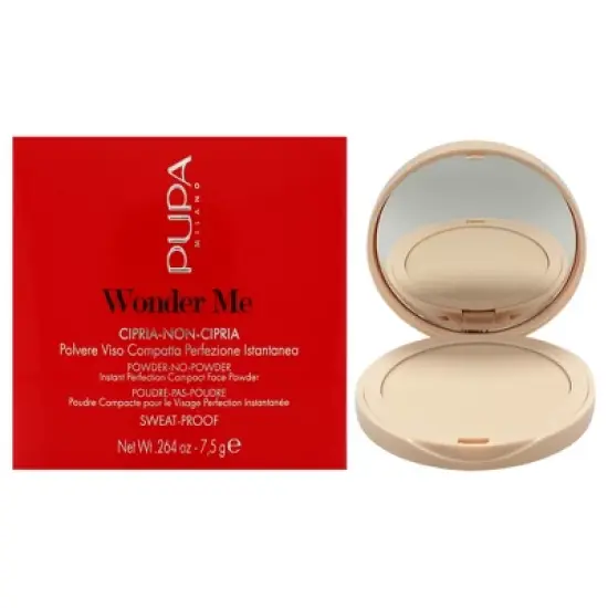 Wonder Me Powder No Powder - 010 Ivory by Pupa Milano for Women - 0.26 oz Powder image {8}